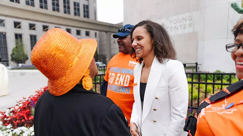 Detroit City Council President Mary Sheffield received more than half the vote in Tuesday's primary election.