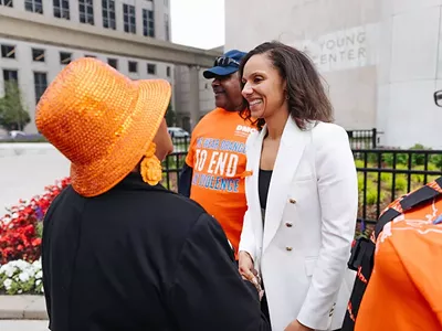 Detroit City Council President Mary Sheffield received more than half the vote in Tuesday's primary election.