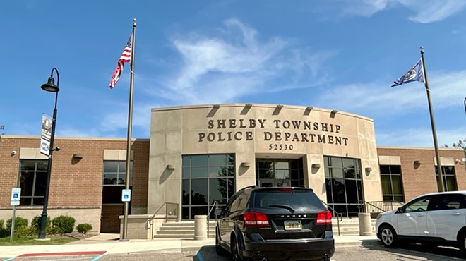 The Shelby Township Police Department is accused of violating state law by using public resources to support Donald Trump's presidential campaign.