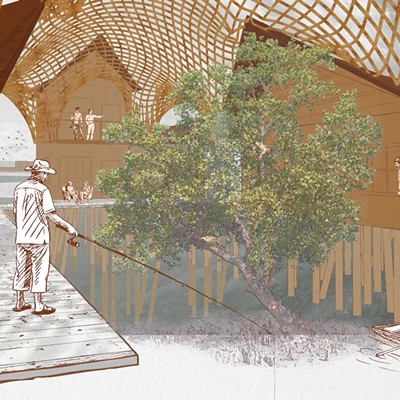 Emily Bigelow's work, “Building Biodiversity: Architectural Interventions for Mangrove Restoration and Community Engagement," will be part of SHOW LTU May 2 in Southfield.