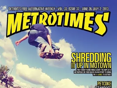 Image: Shredding it up in Motown