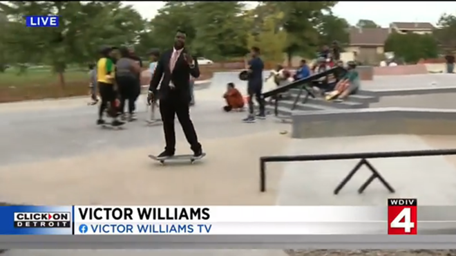 WDIV-TV's Victor Williams is "cool."