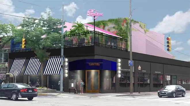Image: Small plates and oysters restaurant Pinky's Rooftop targets spring opening in Royal Oak