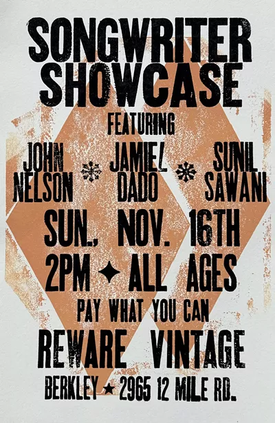 Songwriter Showcase at Reware Vintage