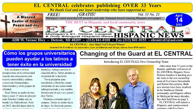 Southwest Detroit’s bilingual ‘El Central’ Hispanic News under new ownership
