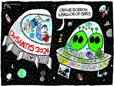 Image: Space Man meets Florida Man