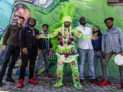 New Orleans funk band the Rumble is slated to perform at Spark in the Park, a cannabis-friendly music fest.