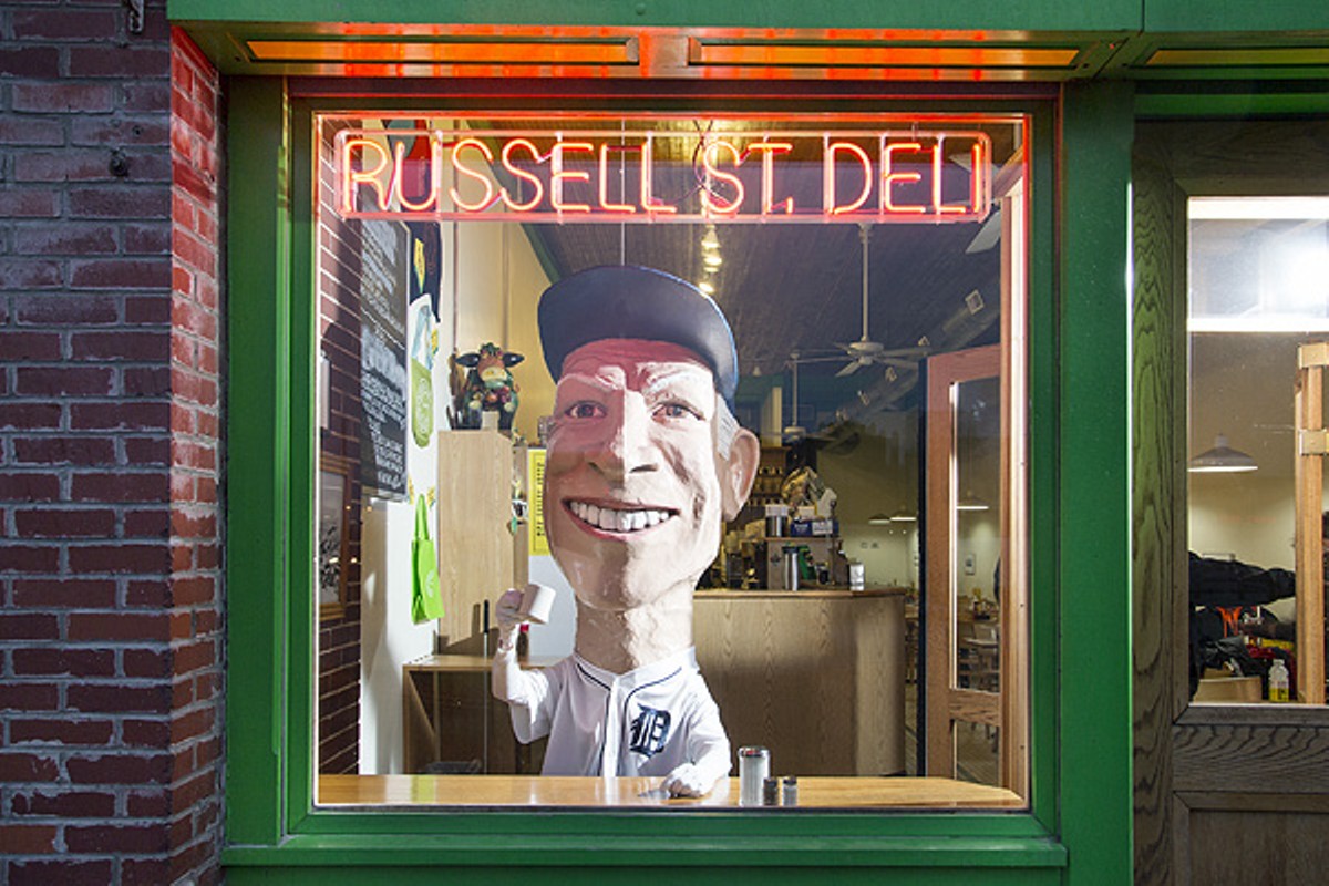 Sparky Anderson at Russell Street Deli