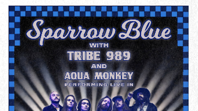 Image: SPARROW BLUE / TRIBE 989 / AQUA MONKEY