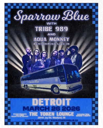 Image: SPARROW BLUE / TRIBE 989 / AQUA MONKEY