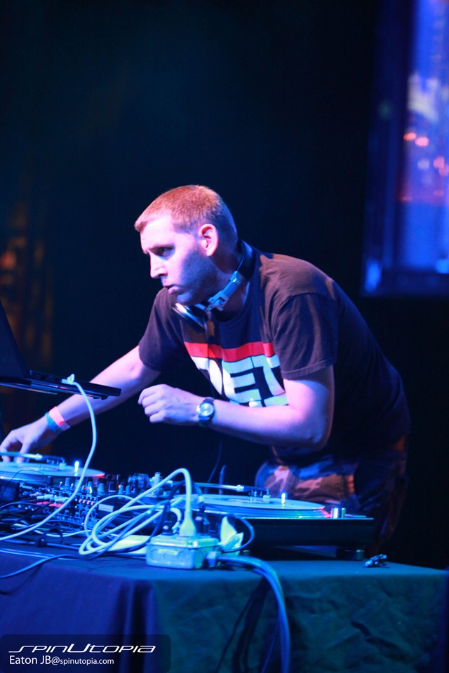 Spin out: DJ Matt Clarke.