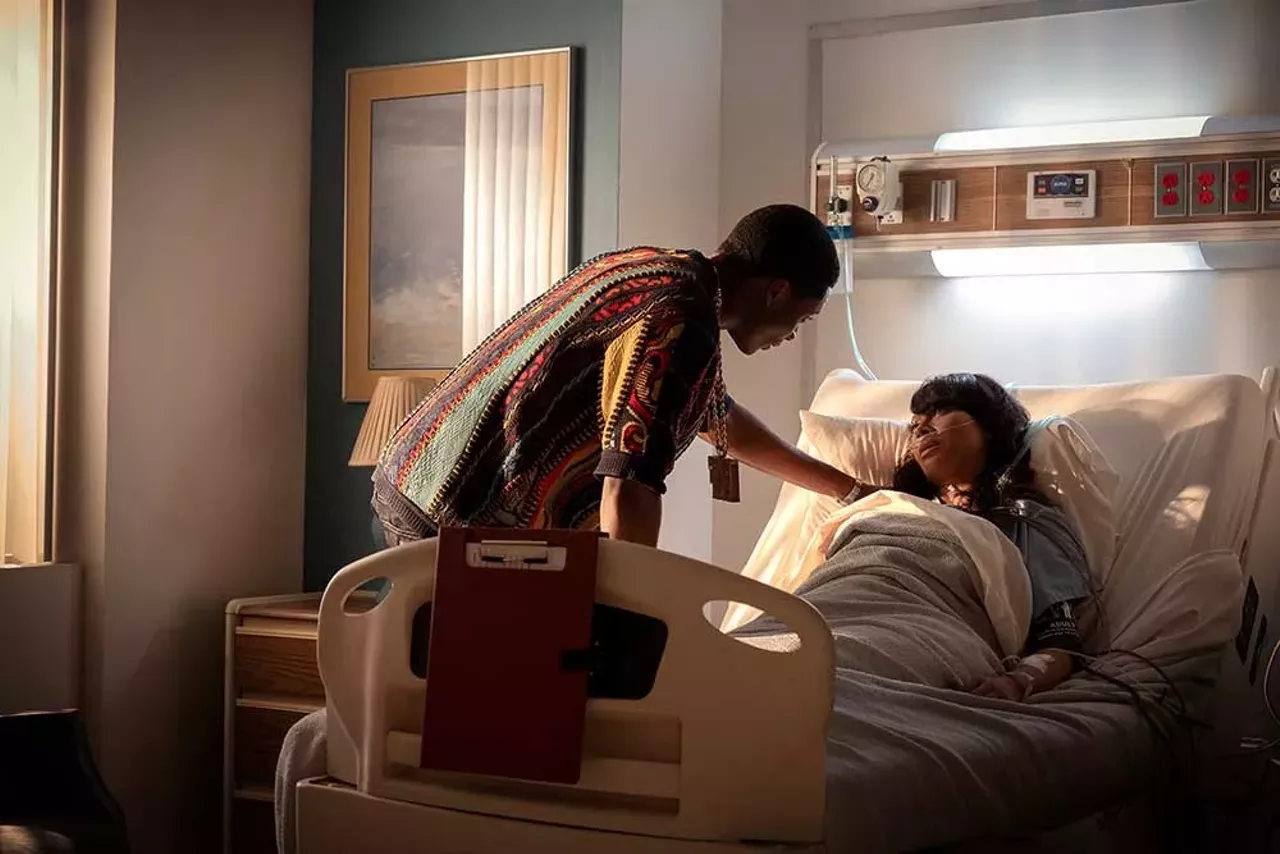 Da’Vinchi as “Terry Flenory” and La La Anthony as “Markisha.”