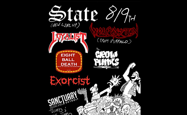 Image: State, Wolfenstein, Eight Ball Death, Loyalist, Crow Punks, Exorcist