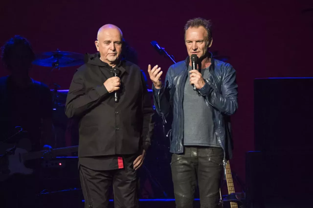 Image: Sting and Peter Gabriel at The Palace [PHOTOS]
