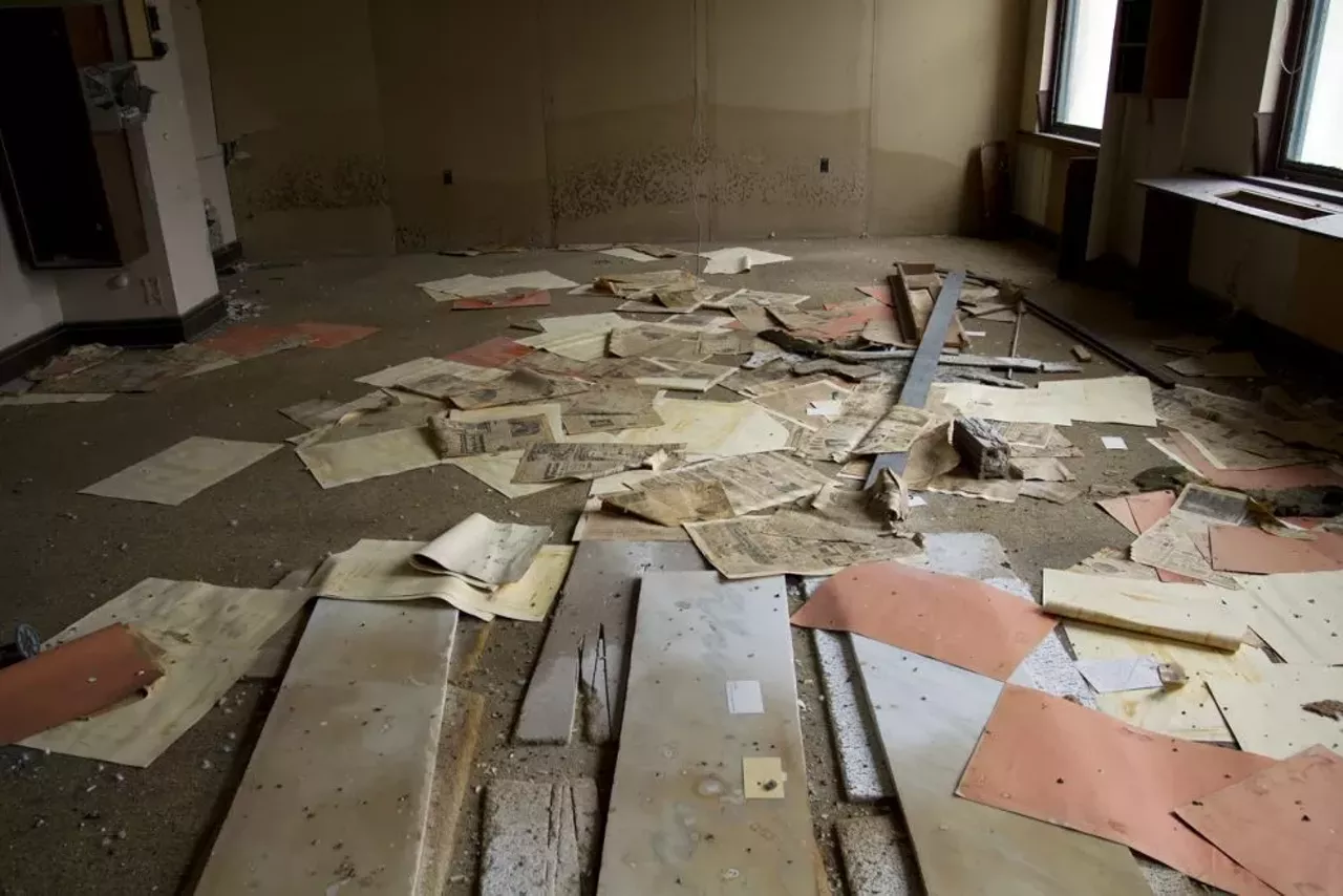 Image: Take a peek inside former Detroit Free Press building, before it became luxury apartments
