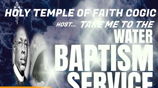 Take Me To The Water Baptism Service
