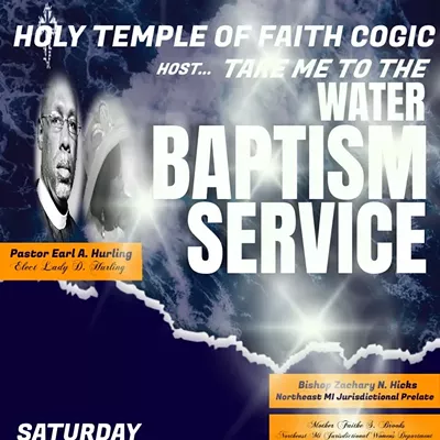 Take Me To The Water Baptism Service