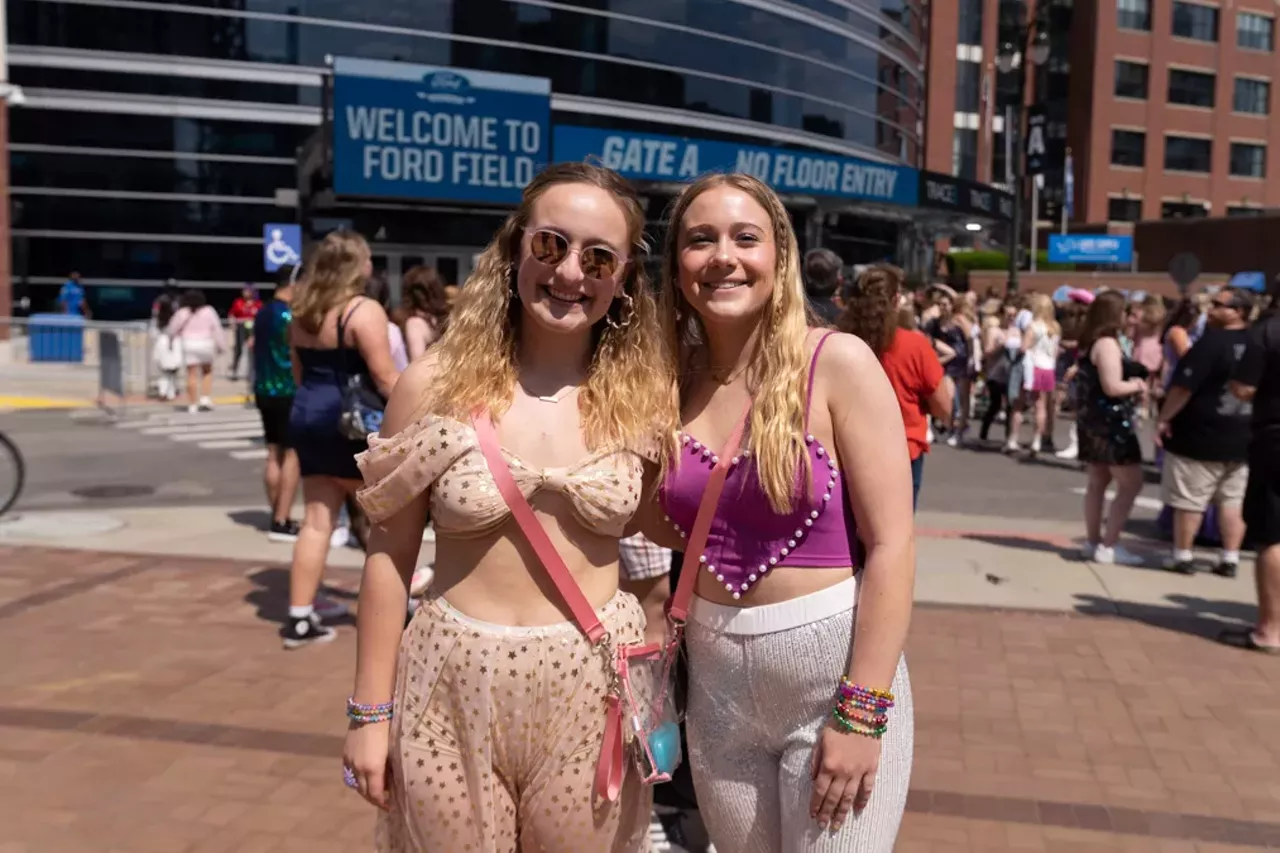 Image: Taylor Swift's Eras tour brings thousands of fans to Detroit — including Flavor Flav