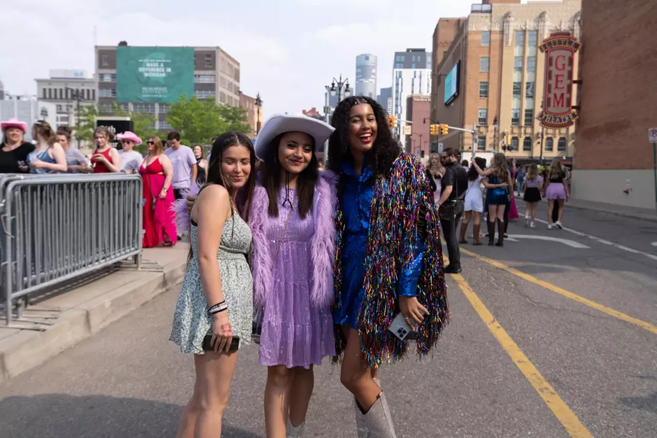 Image: Taylor Swift's Eras tour brings thousands of fans to Detroit — including Flavor Flav