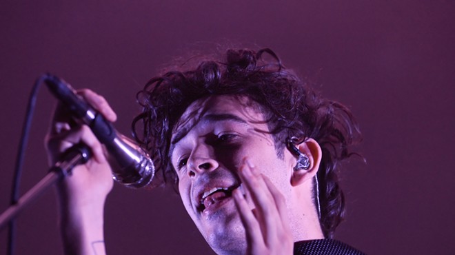 Matty Healy, lead singer of the 1975.