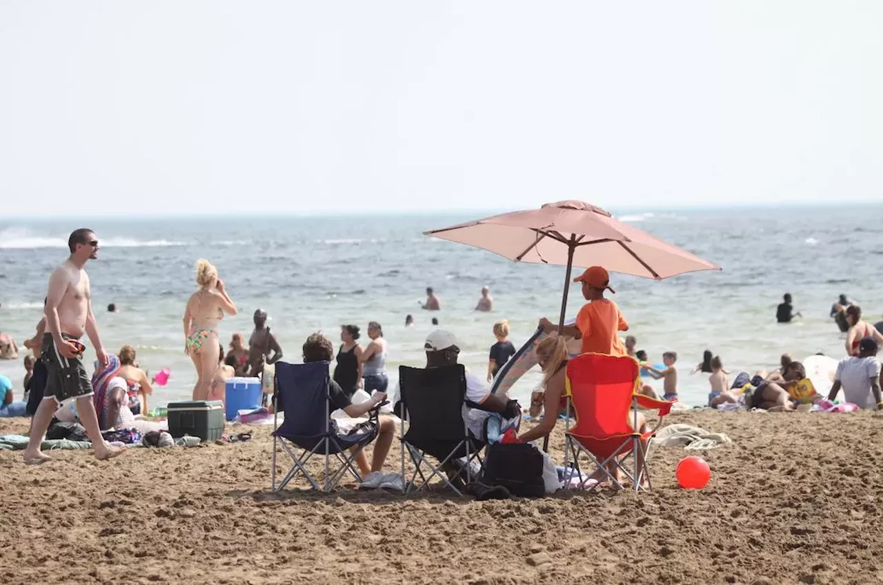 Lake St. Clair Metropark31300 Metro Pkwy., Harrison Charter Twp.; 586-463-4581; metroparks.comLake St.Clair Metropark is a 770-acre unit located 20 miles northeast of downtown Detroit. Enjoy a 1,600-foot boardwalk, or a variety of activities such as boating, bird-watching, windsurfing, kiteboarding, and bicycling. > Photo courtesy of Huron-Clinton Metroparks