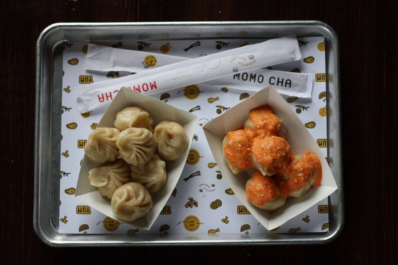 Momo Cha
474 Peterboro St., Detroit
Located in the Detroit Shipping Company, this dumpling shop is operated by husband and wife pair chef Lama and Louisa, and serves Nepalese dumplings and snacks. Everything is made from scratch and locally sourced. 
Photo via Momo Cha Detroit/ Facebook 