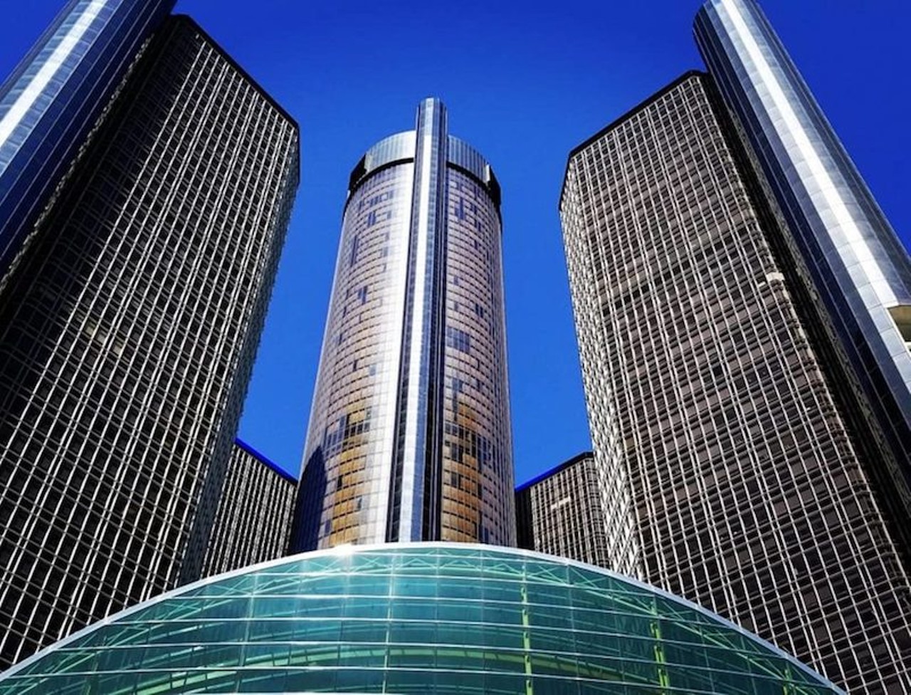 GM Renaissance Center
gmrencen.com
Visit Michigan's tallest building! With over 44,000 square feet, there&#146;s so much to see. Bring your fancy professional camera to take snapshots of the skyline outside and the modernist architecture inside; or make your visit into a dream Instagram story by getting a hotel room with friends, champagne, and a polaroid camera. 
Photo via Detroit Marriott at the Renaissance Center / Facebook