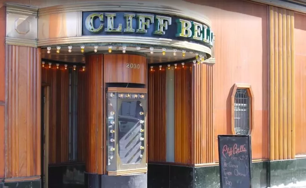 5. Cliff Bell&#146;s 2030 Park Ave., Detroit; 313-961-2543 &#147;Drinks before Steel Kitty Burlesque Show. Ambiance is very romantic. Nice place to take a date. Live music here would be beautiful.&#148;- Shawn G. Photo via Google Maps