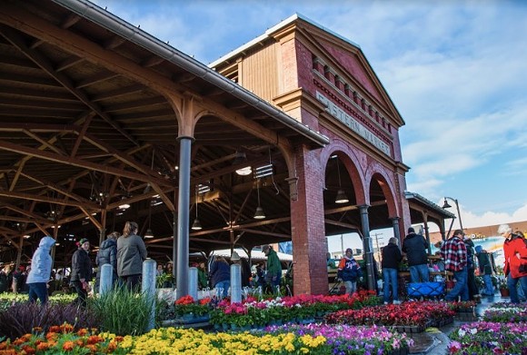 Eastern Market
    2934 Russell St., Detroit
    Though eye-catching all year long thanks to the neighborhood&#146;s many murals, Eastern Market&#146;s Flower Day&#151;quickly approaching on May 19&#151;is probably the Market at its most beautiful.
    Photo viaFacebook/Eastern Market Corporation