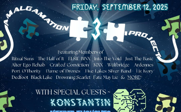 Image: The Amalgamation Project 3 LIVE wsg Altered Thoughts, Living AI, & Konstantin