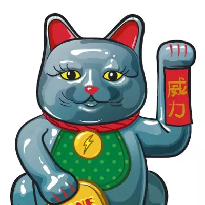 Maneki Neko - Power by Mark Sarmel