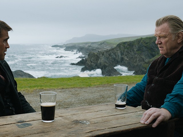 Colin Farrell and Brendan Gleeson in The Banshees of Inisherin.