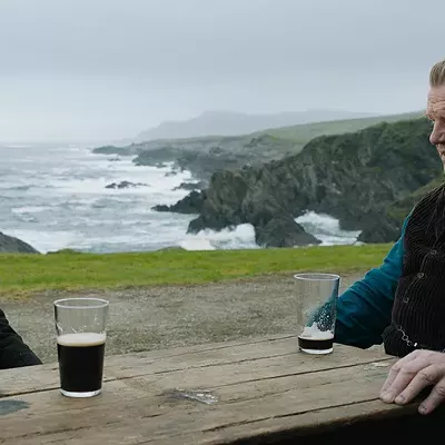 Colin Farrell and Brendan Gleeson in The Banshees of Inisherin.