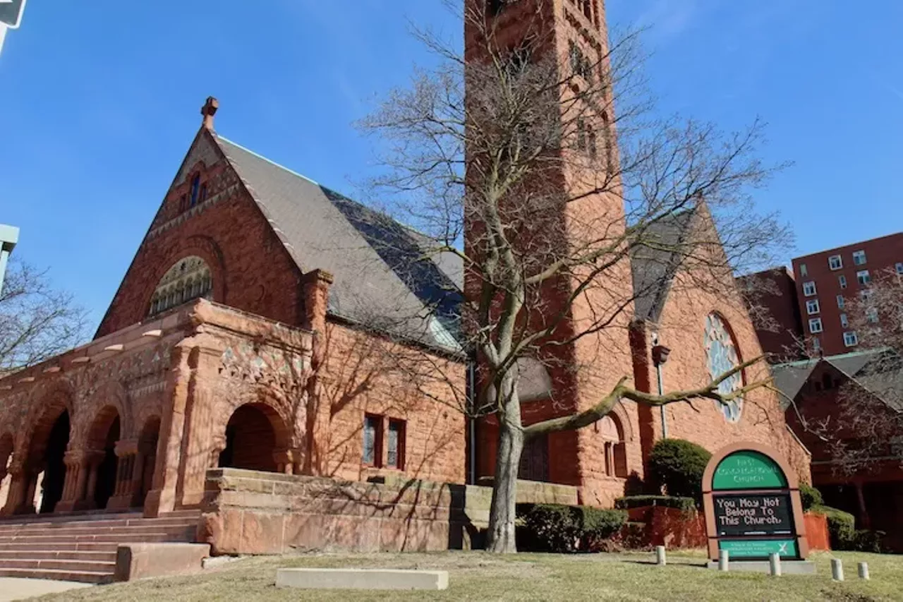 First Congregational Church of Detroit 33 East Forest Ave., Detroit The current location of the First Congregational Church was built in 1891. Unlike the plain meeting houses typically found in New England Congregational Churches, the Detroit counterpart went for a more grand design. The Romanesque and Byzantine architecture is directly drawn from sanctuaries found in Italy&#146;s Venice and Ravenna. When the church was housed in its prior building at Fort and Wayne Streets, the church was a well-known stop on the Underground Railroad, which provided a route for black slaves to escape to Canada. In 2001, the church decided to memorialize this part of their history with an in-house museum. In an effort to preserve the church and building, preservationists have launched an extensive project to restore the structure. Photos by Will Feuer