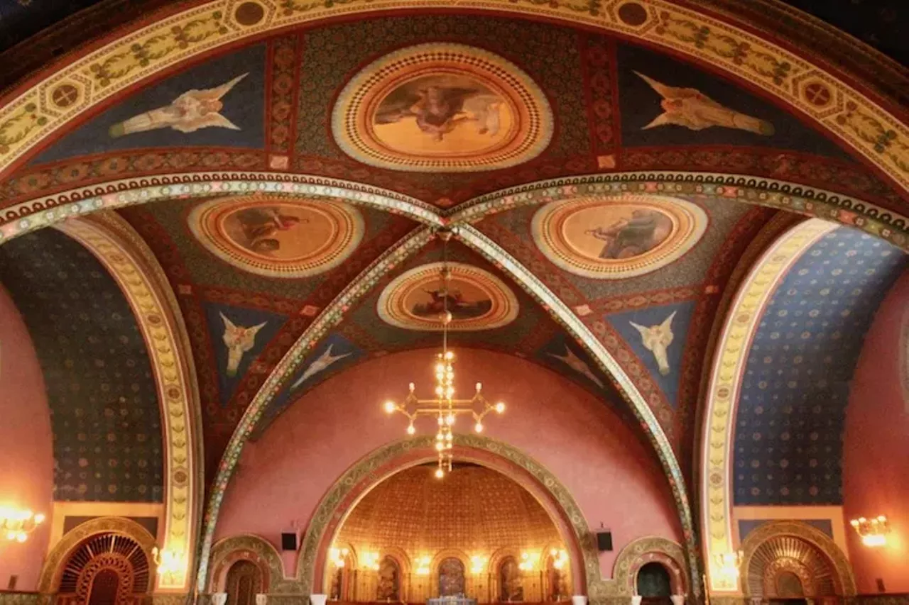 First Congregational Church of Detroit 33 East Forest Ave., Detroit The current location of the First Congregational Church was built in 1891. Unlike the plain meeting houses typically found in New England Congregational Churches, the Detroit counterpart went for a more grand design. The Romanesque and Byzantine architecture is directly drawn from sanctuaries found in Italy&#146;s Venice and Ravenna. When the church was housed in its prior building at Fort and Wayne Streets, the church was a well-known stop on the Underground Railroad, which provided a route for black slaves to escape to Canada. In 2001, the church decided to memorialize this part of their history with an in-house museum. In an effort to preserve the church and building, preservationists have launched an extensive project to restore the structure. Photos by Will Feuer