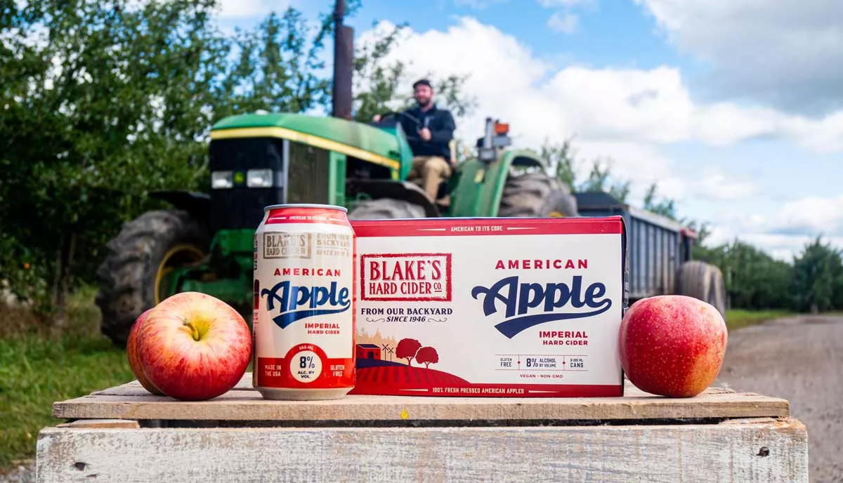 Blake’s Hard Cider is a favorite local treat.