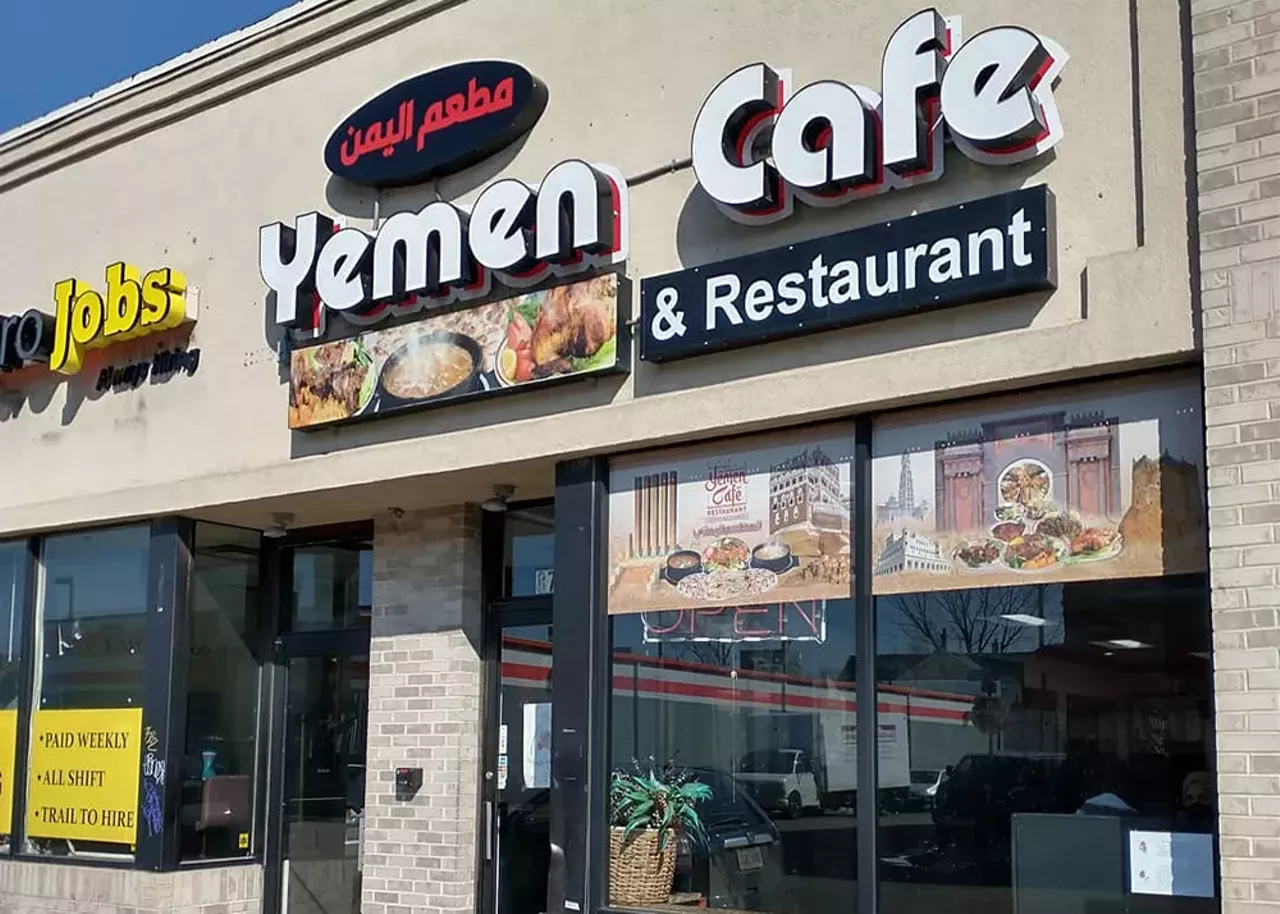 Yemen Cafe 8740 Joseph Campau Ave., Hamtramck; yemencaferestaurant.com “I adore Yemen Cafe for many reasons. Their piping hot carafe of free tea, the giant rounds of Yemeni bread, the upbeat Yemeni dudes working there who are no-fuss yet debatably the kindest waitstaff in greater Detroit all have a fond place in my heart. You can get a whole lamb shank over delicious aromatic rice, liver and onions the way they should be done, and go ham on their sleeper of a bangin’ savory breakfast menu. But what brings me back to this place over most other Mediterranean/Levantine eateries in greater Detroit is my deep love for tuna, to which their Tuna Fahsah caters in the best way. It’s not often that I would go for hot tinned tuna, but this tomato & pepper-based stew with chunks of tuna fish served in a hot stone bowl is divine. Eaten with their Yemeni bread, the complimentary garlic sauce & a side of hummus, it’s easily a top 10 meal for me. I crave it on the reg. Fellow tuna lovers rejoice! Bless Yemen Cafe for being a Hamtramck staple, and for being one of the few late night eateries in Detroit feeding us all for first, second, third, *and fourth* meal. And their menu is, of course, completely Halal.”