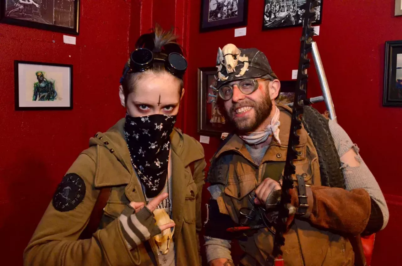 Image: The best Mad Max cosplay we saw at Dropzone: Fury Road to Thunderdome