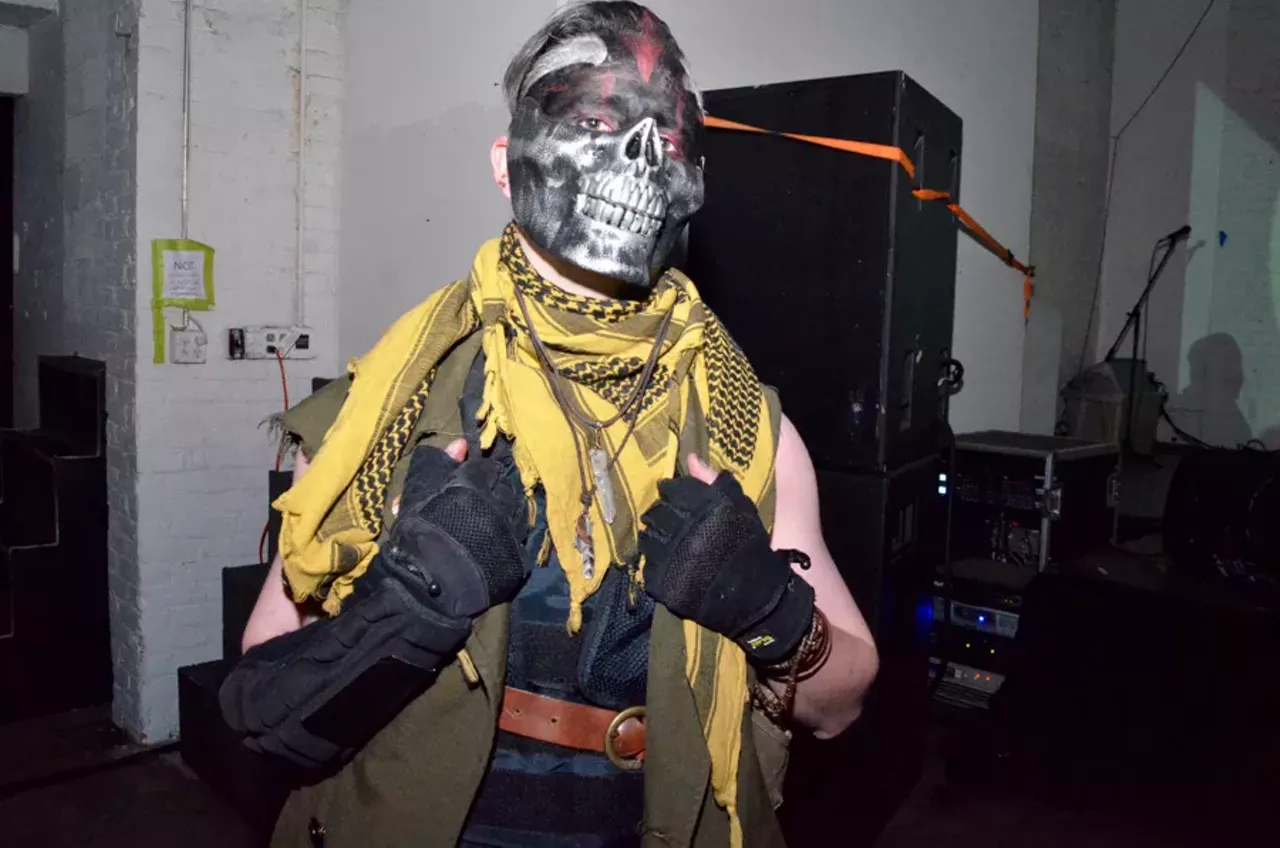 Image: The best Mad Max cosplay we saw at Dropzone: Fury Road to Thunderdome