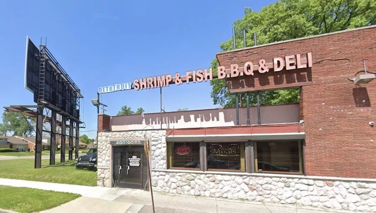 Detroit Shrimp & Fish BBQ 20030 James Couzens Fwy., Detroit; 313-864-8161; detroit-shrimp-fish-bbq.business.site Detroit Shrimp & Fish BBQ offers perch, tilapia, walleye, catfish, bass, cod, and roughy, all of which are offered in fish-only, sandwich-only, dinner, and family dinner options. Photo via Google Maps