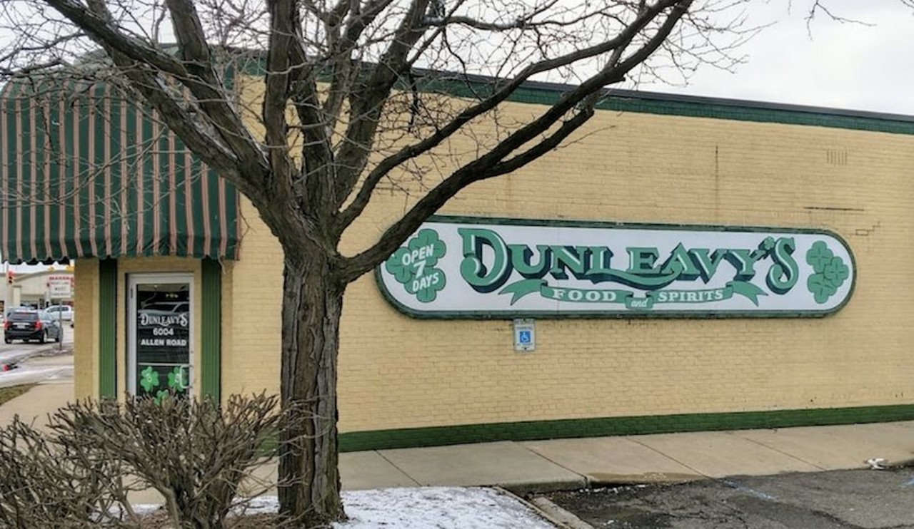 Dunleavy's
6004 Allen Rd., Allen Park; 313-382-4545; dunleavypub.com
Irish pub Dunleavy's hosts Friday fish fries, where they offer fish and chips, made with beer-battered cod, fish sandwiches, crab cakes, lake perch, as well as shrimp and perch, cod, crab cakes, and clam chowder. 
Photo via Google Maps