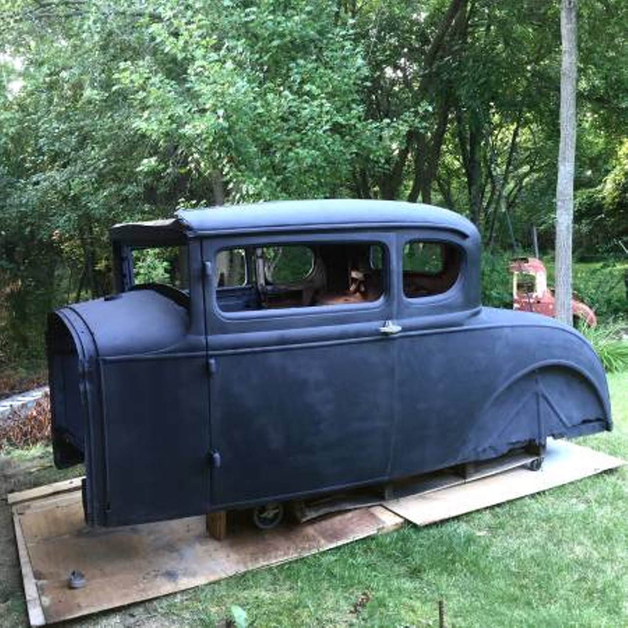 Model A Ford Coupe Body ($4,600)
Why have an entire Ford Model A when you could just have the body? 
Photo via  Craigslist