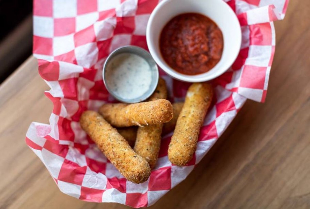 Mozzarella Sticks
Second Best Bar
42 Watson St., Detroit; 313-315-3077; secondbestdetroit.com 
This Detroit Bar is a friendly neighborhood spot with an extensive drink menu. Their popular fried mozzarella sticks would make a great pairing with any of their draft beers or specialty cocktails.
Photo via  Second Best Detroit / Facebook