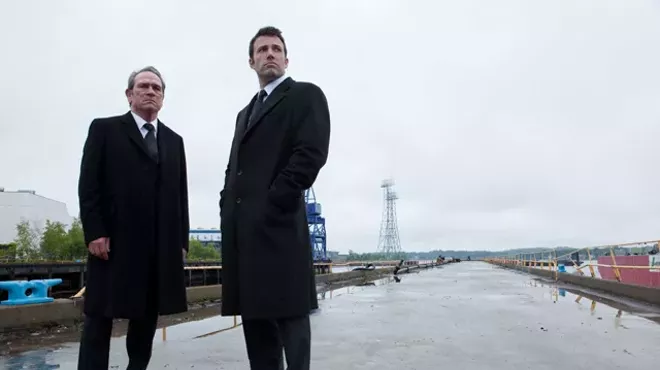 The Company Men: Jones and Affleck, a coupla rich white guys.