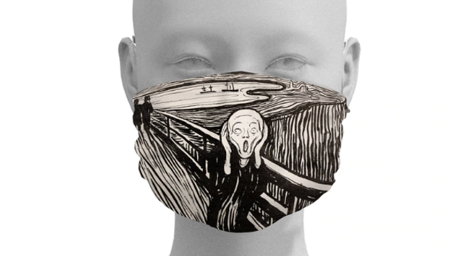 The DIA is now selling a face mask depicting 'The Scream,' which just about sums up how we feel these days