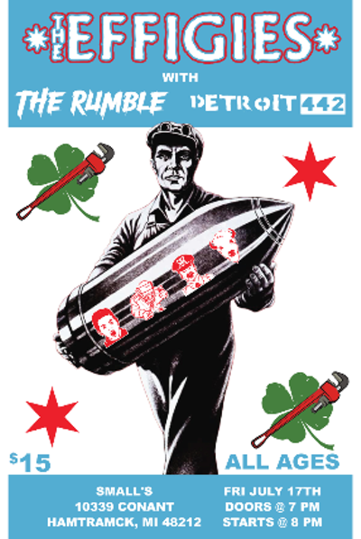 Image: The Effigies with The Rumble and Detroit 442