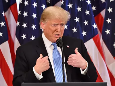 In February, President Trump tweeted that the coronavirus was "very much under control." It wasn't.