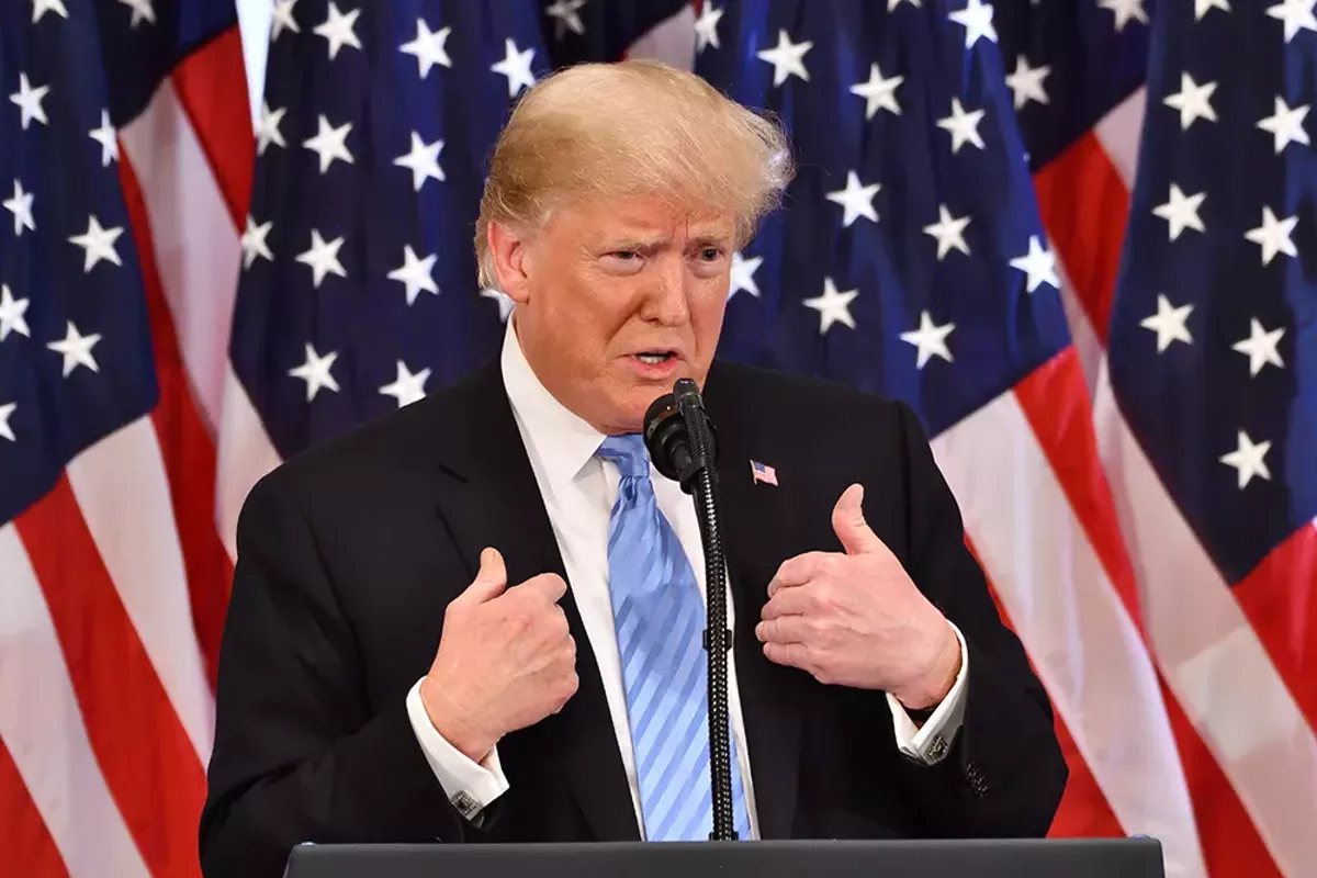 Image: In February, President Trump tweeted that the coronavirus was "very much under control." It wasn't.