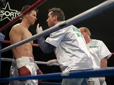 Rocky bond: Wahlberg and Bale in The Fighter.