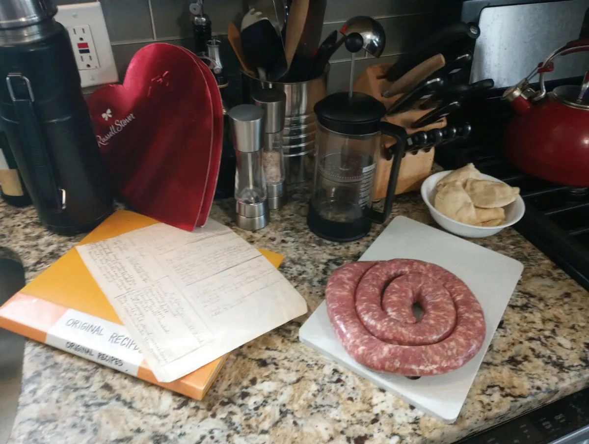 Image: I’m glad I’ve carried on our family food traditions.